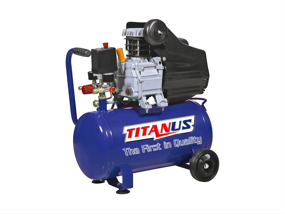 Компрессор с прямым приводом 50 л., 110л/мин, 8 бар, Titanus T-2050BD,